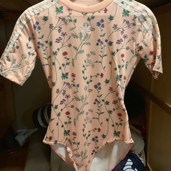 adidas floral suit